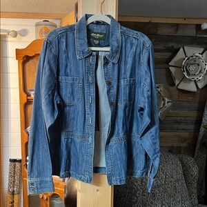 Eddie Bauer Blue Denim Jacket